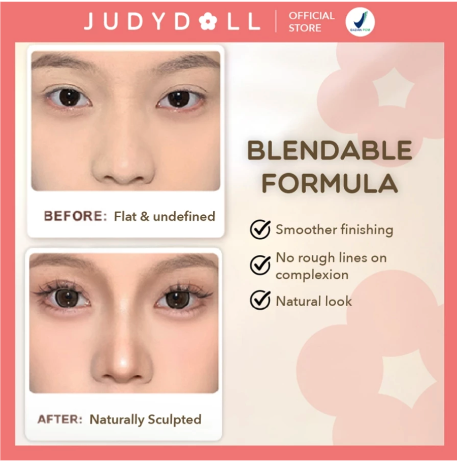 Judydoll Highlight & Contour Palette #02 Warm Tone 4