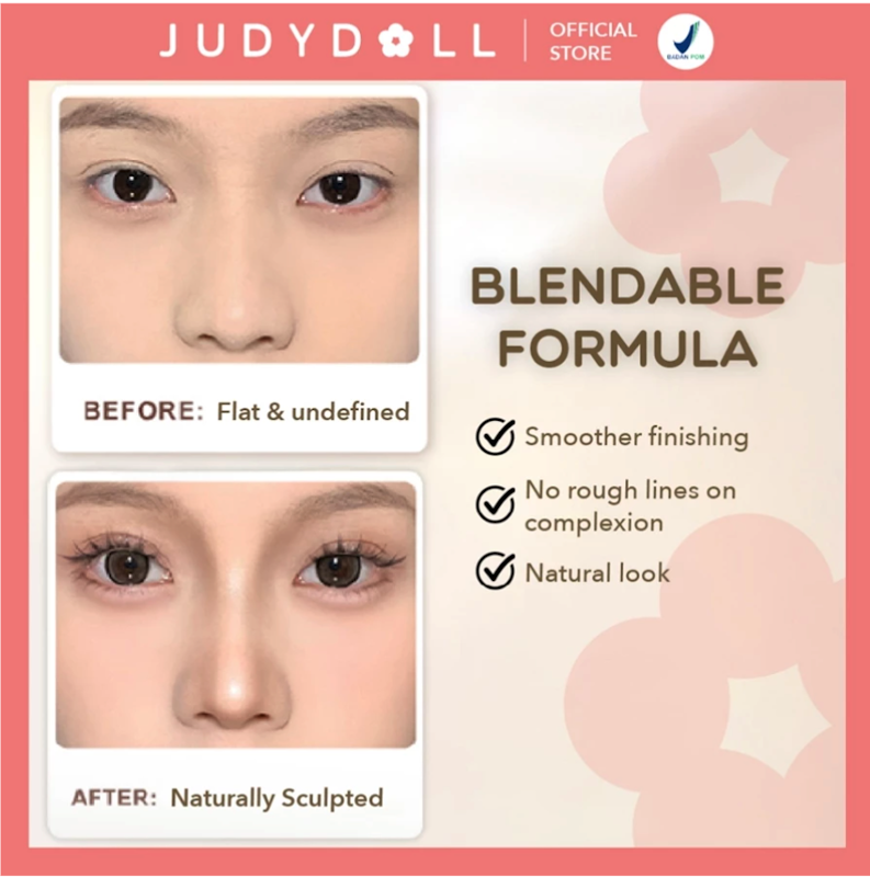 Judydoll Highlight & Contour Palette #02 Warm Tone 4