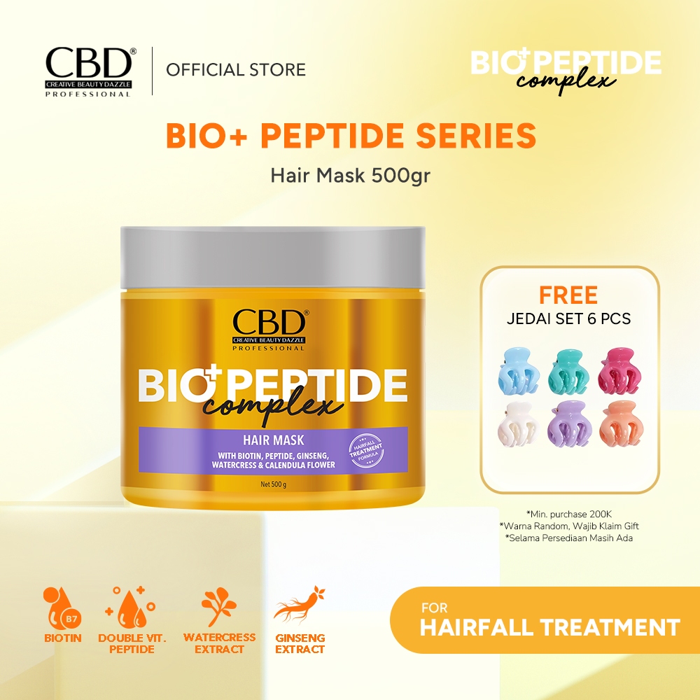 Victoria Care Indonesia CBD Professional  Bio+ Peptide Complex Hair Mask