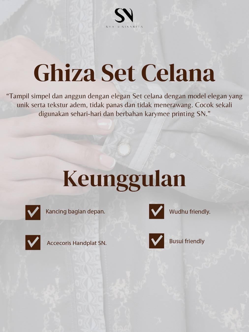  Shalu Nisabila Ghiza One Set Tunik