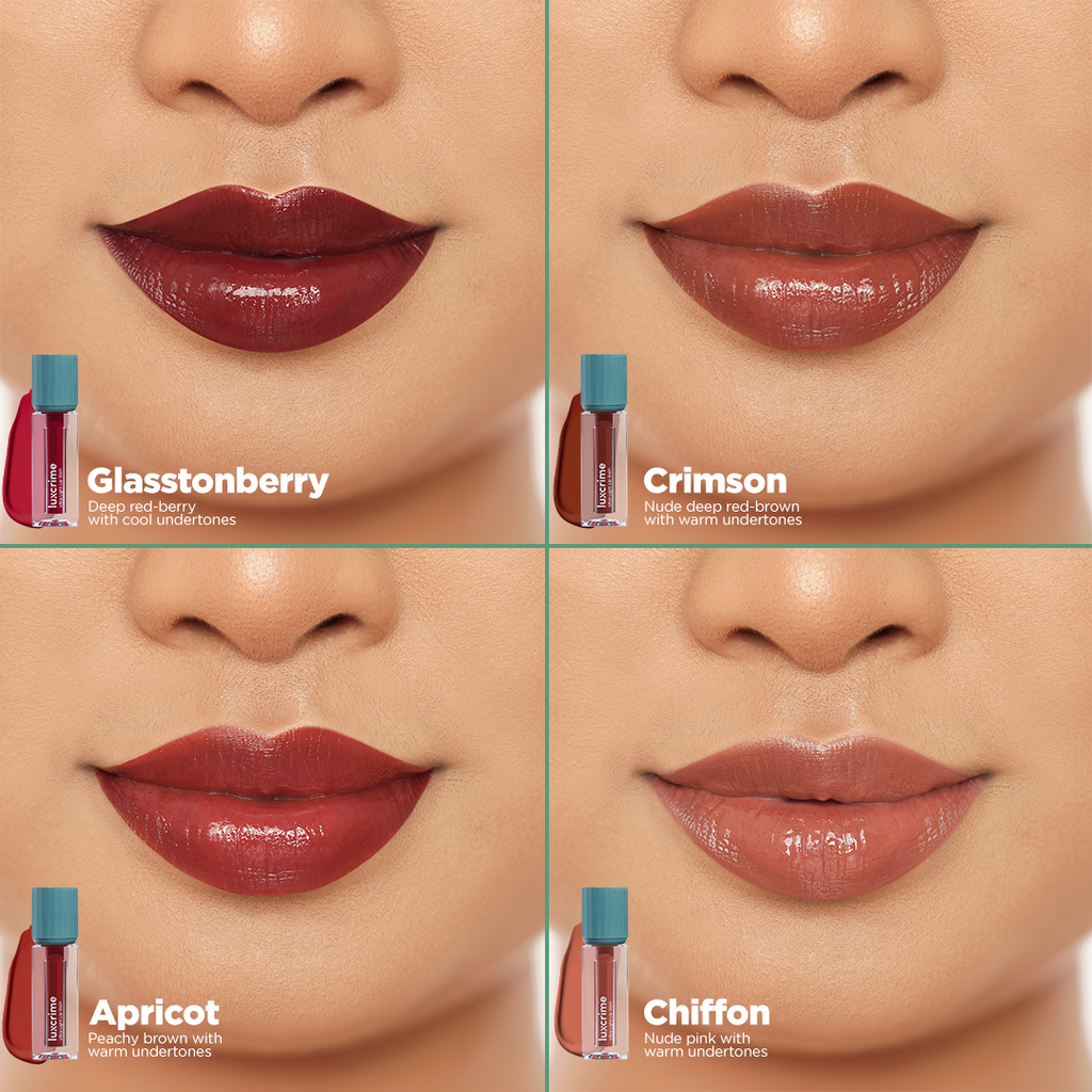 Luxury Cantika Indonesia Luxcrime Ultra Light Lip Stain Glasstonberry