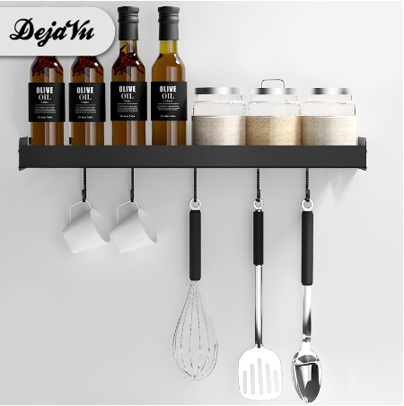 Rak Dinding Penyimpanan Bumbu Dapur Stainless Steel 3