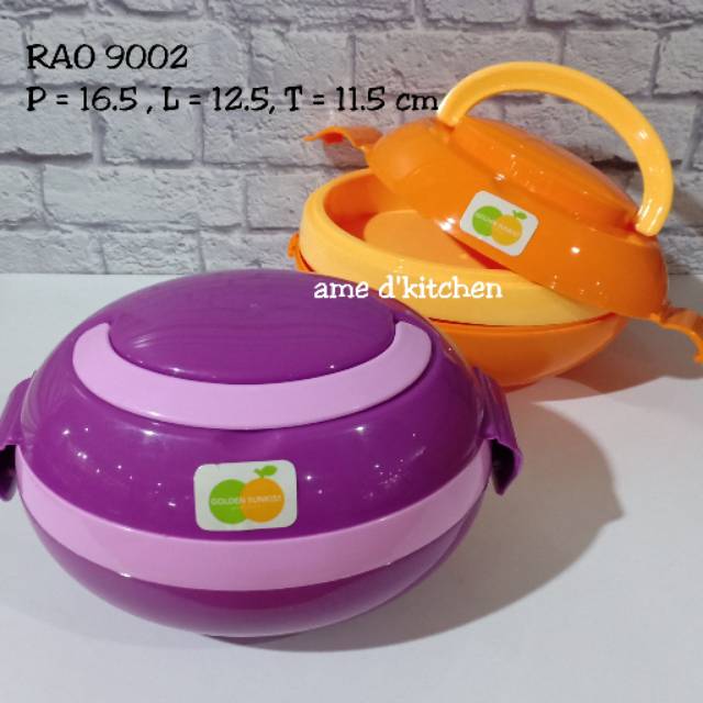  Golden Sunkist Rantang Oval ROA 9002