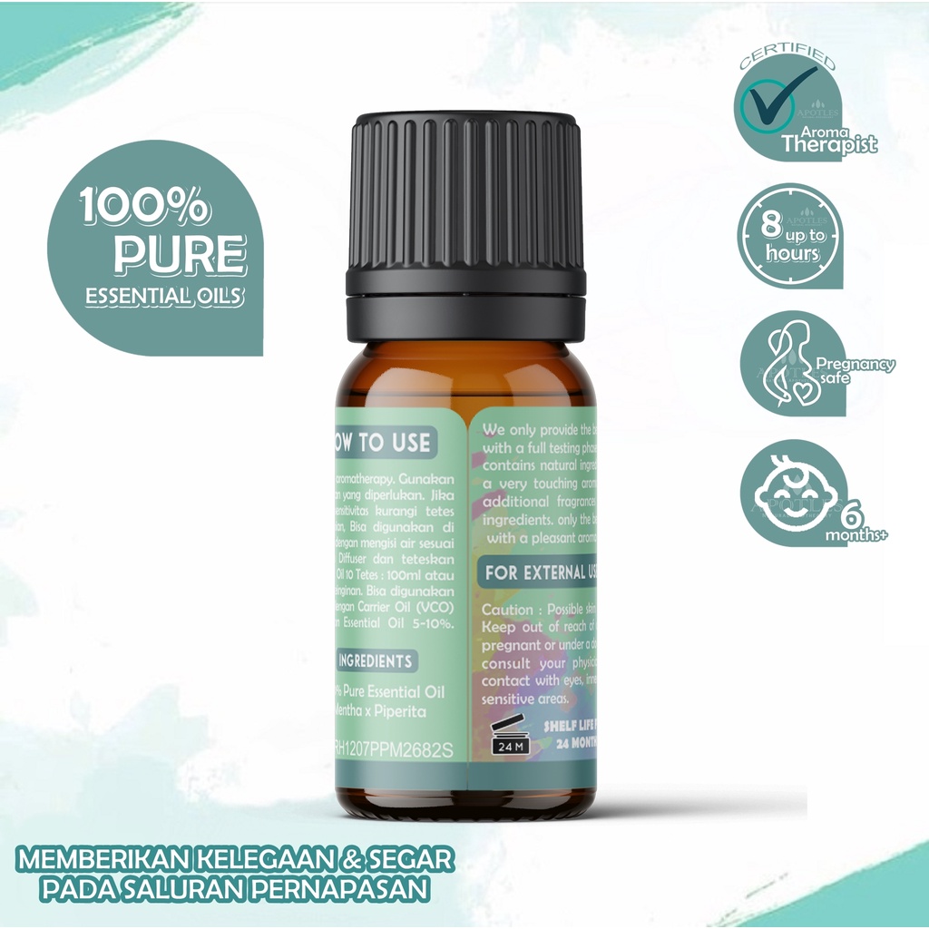 Apotles Essential Peppermint Essential Oil 3