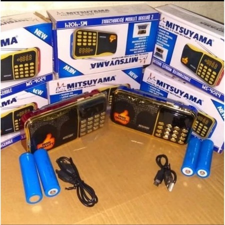  Mitsuyama Radio Portable MS-4024