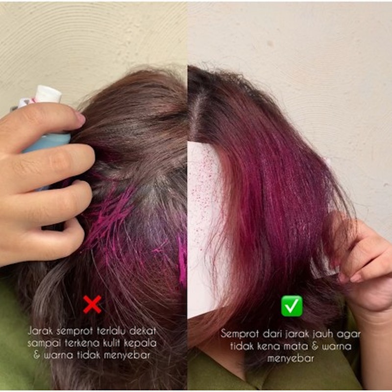 Salsa Instant Mermaid Hair Color Spray (01 Jewel / Silver) 3