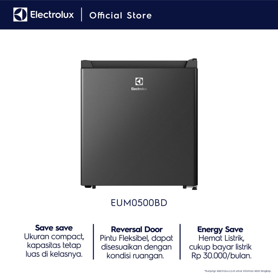 Electrolux  Electrolux  Kulkas Portable 45L EUM0500BD