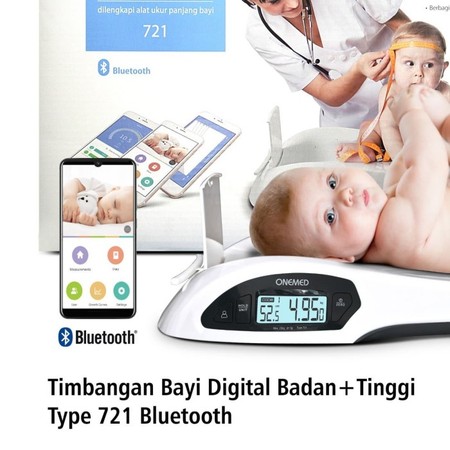 Jayamas Medica Industri OneMed Timbangan Bayi Digital 721