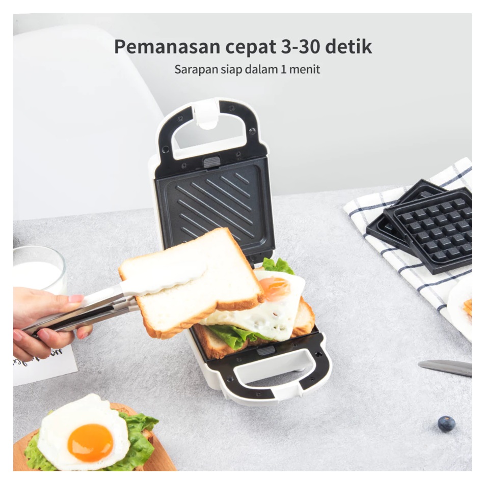 Simplus Sandwich + Waffle Maker