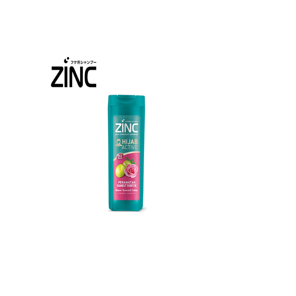 Lion Wings ZINC Hijab Active - Mawar Damask & Zaitun 340 ml