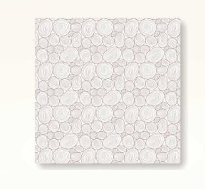 White Cakeboard Beehive & Wooden 23,5 cm 2