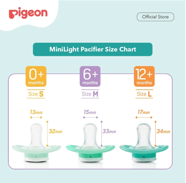 Pigeon Pigeon MiniLight Pacifier L Size
