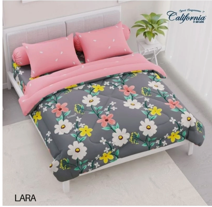 Bandung Indah Gemilang California Bed Cover Flat Fitted