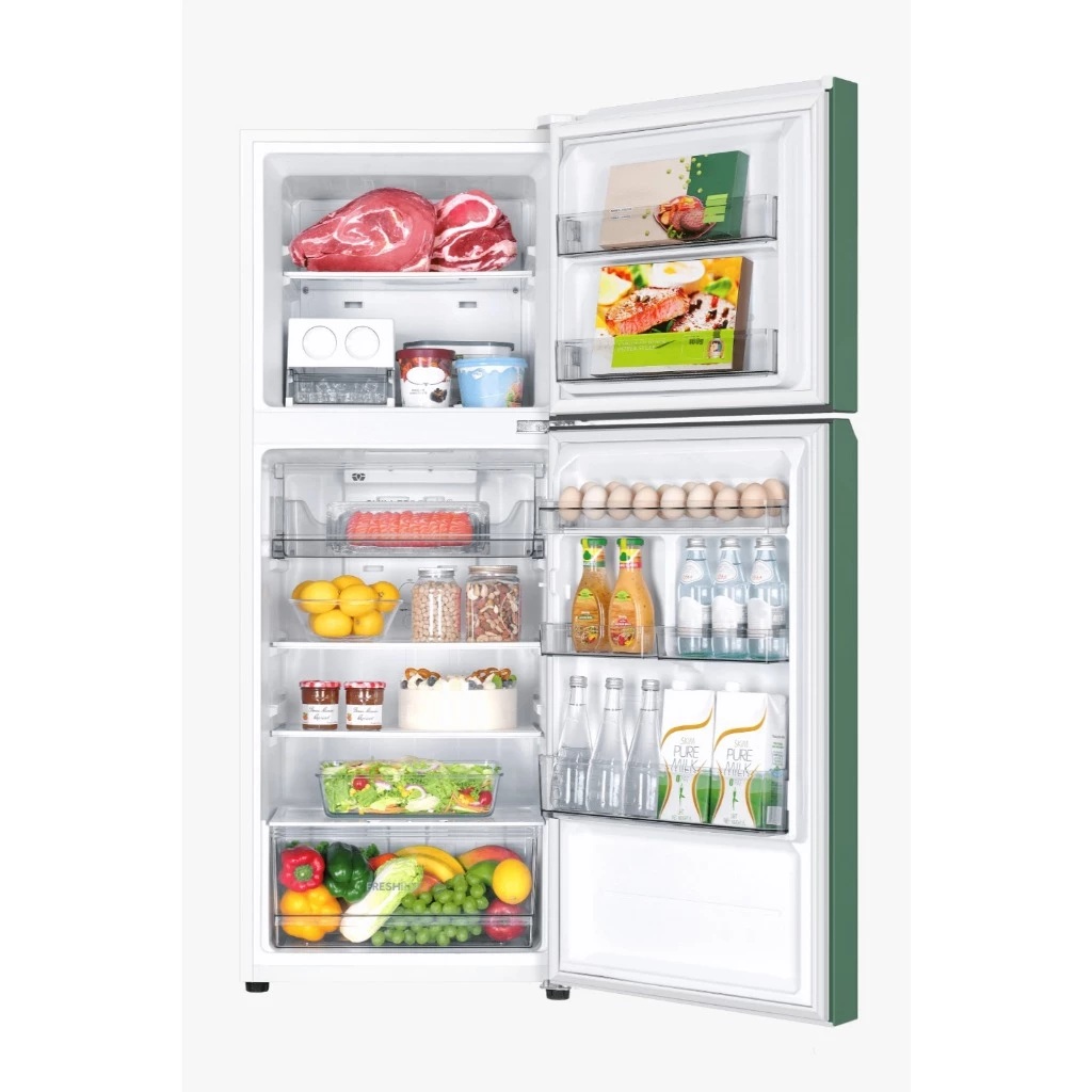 AQUA Japan AQUA Kulkas 2 Pintu Freezer Atas AQR-DTM265CBP(ME)