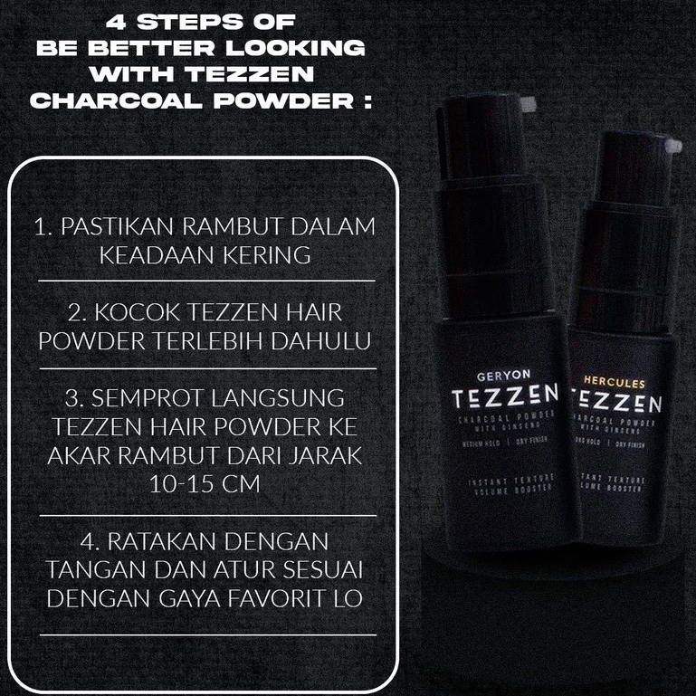 Tezzen Hercules Charcoal Powder 5