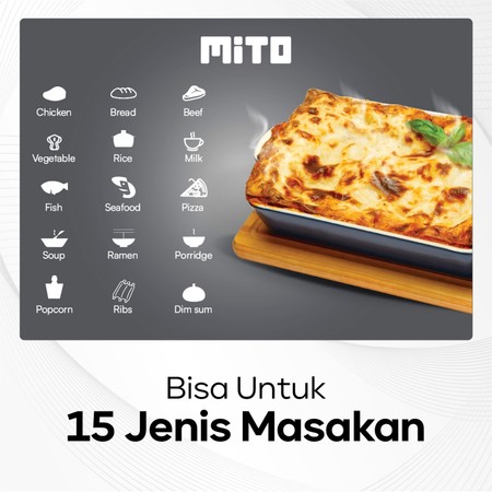 Mahakarya Sukses Indonesia MITO Electric Microwave 20L MIC200