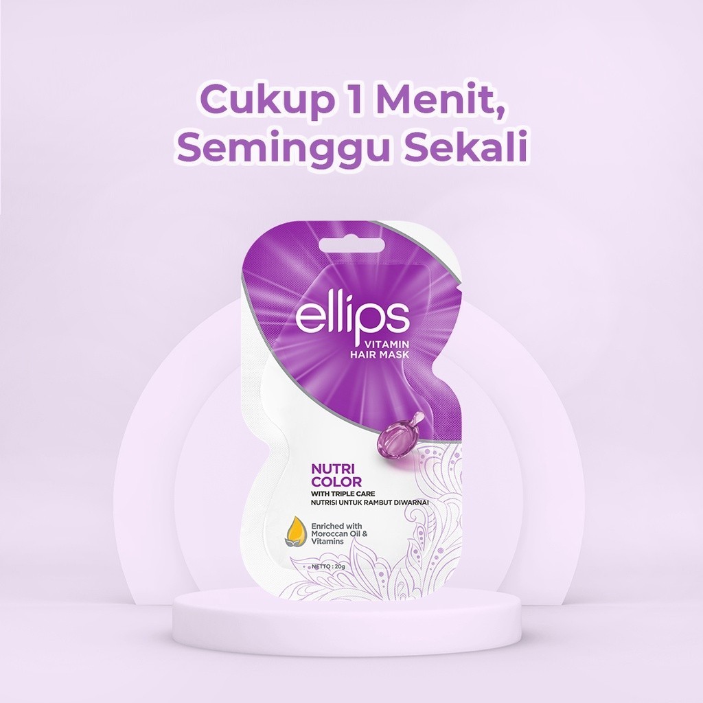 Kino Indonesia Ellips Vitamin Hair Mask Nutricolor