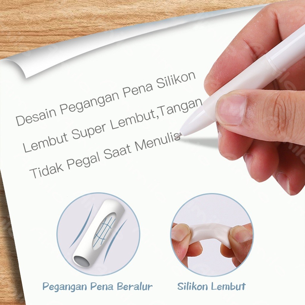 Aimilo Gel Pen Retractable 0.5 mm