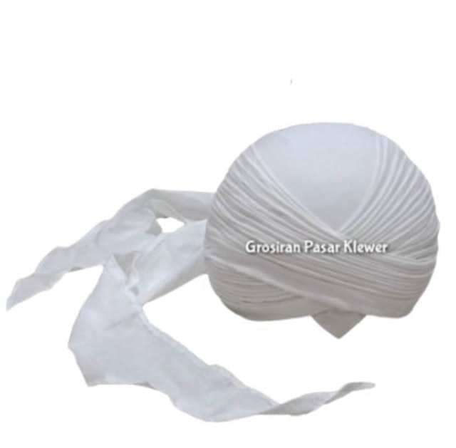 Blangkon Sunan Lipat Sliwir Putih