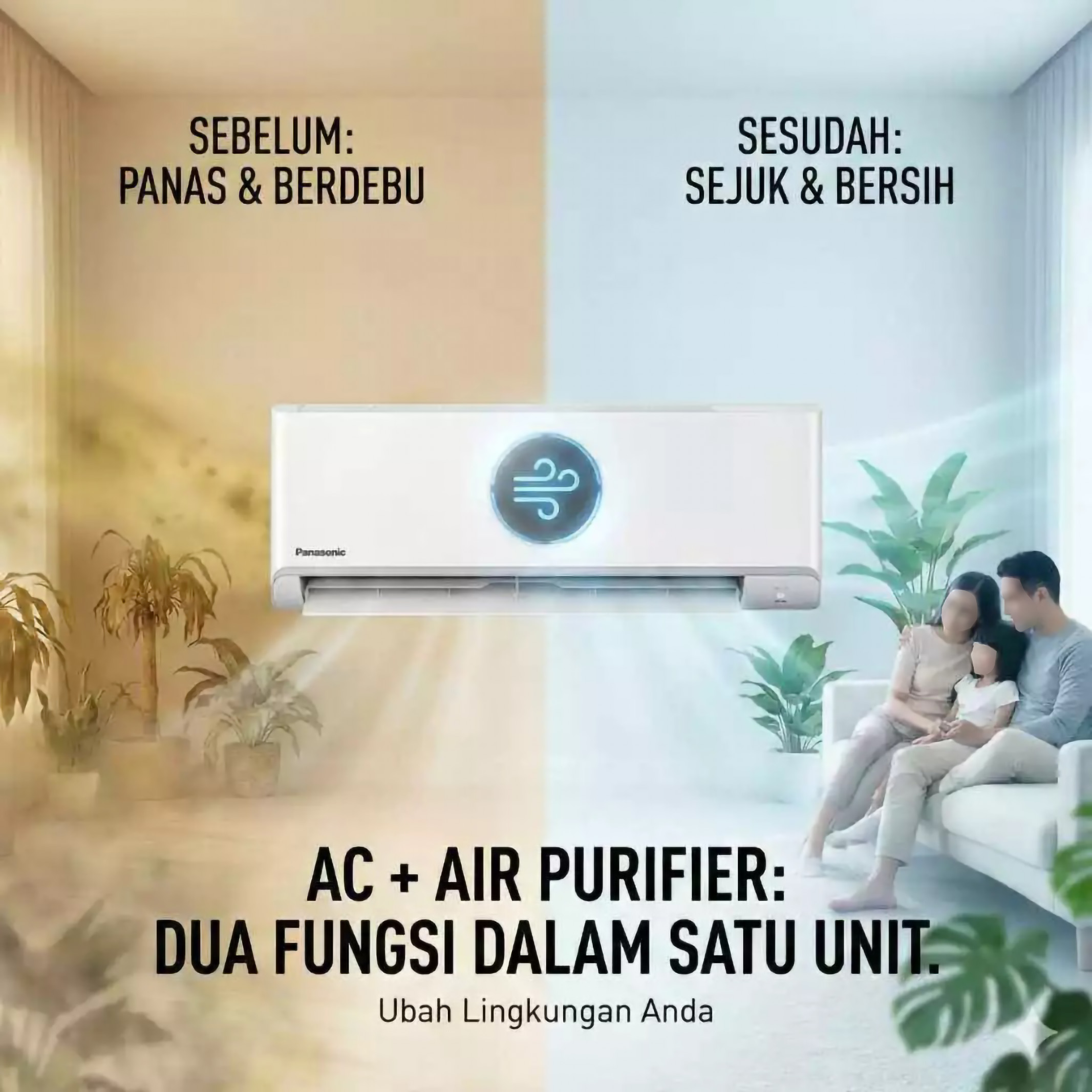 Panasonic Corporation Panasonic Single Split Wall Mount Air Conditioner CS/CU-RU18AKJ