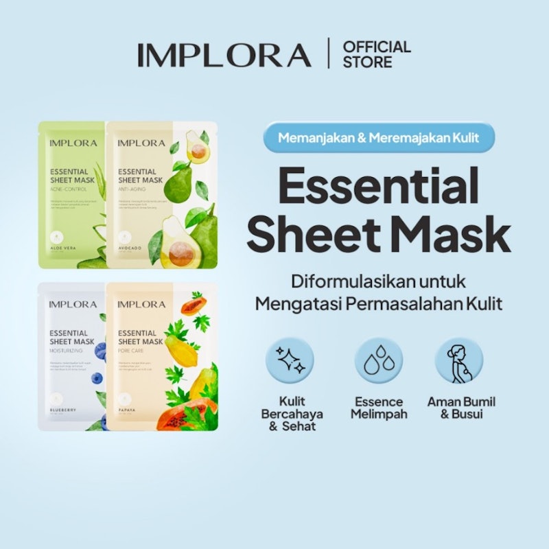 Essential Sheet Mask Aloe Vera 3