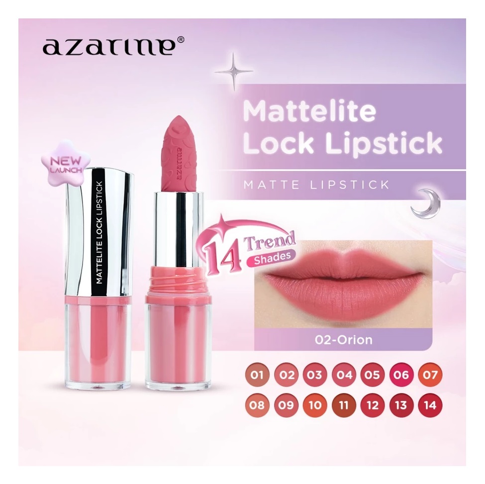 Wahana Kosmetika Indonesia Azarine® Stunning Mattelite Ombre Kit Sandy Coco (08&11)