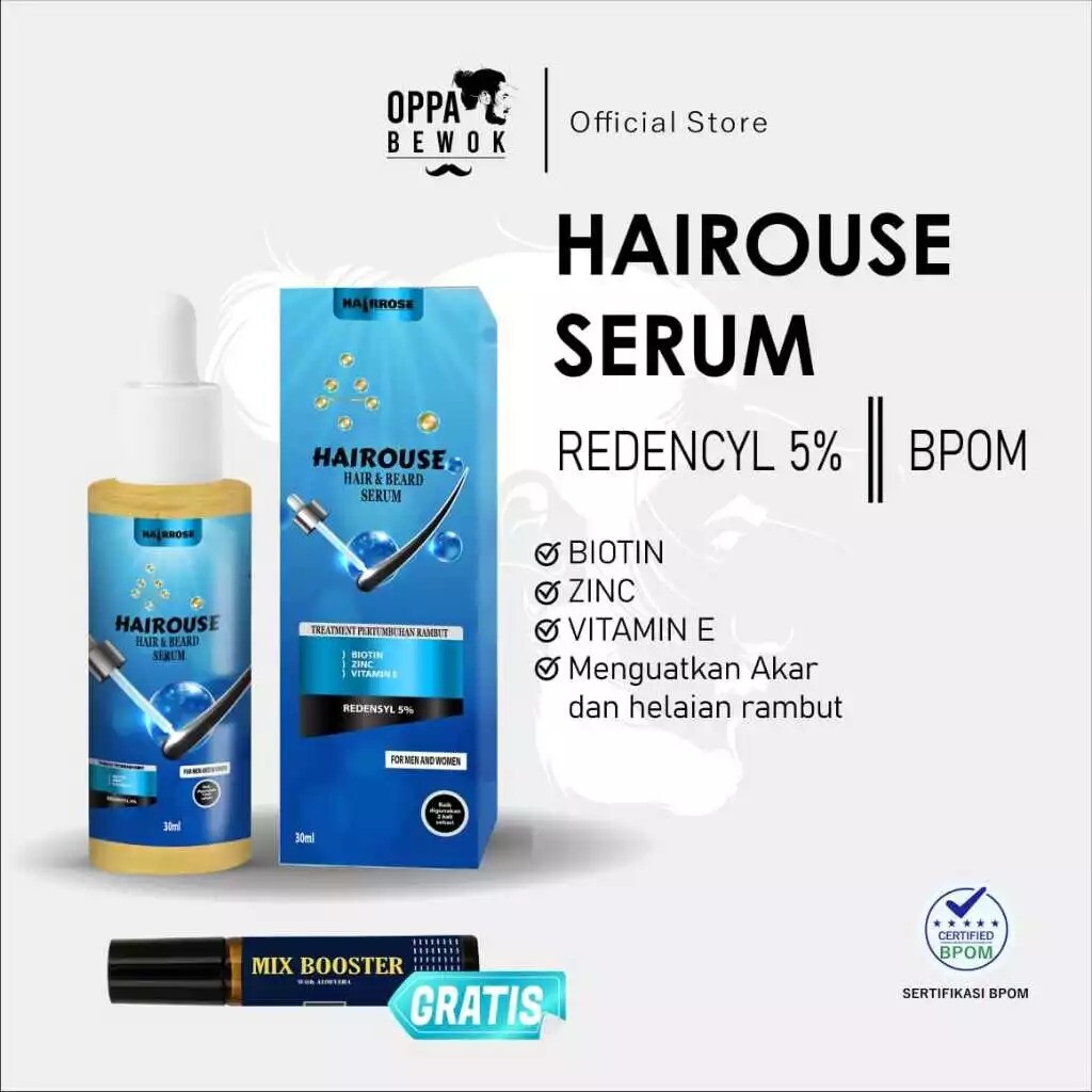  Hairrose Hairouse Hair & Beard Serum