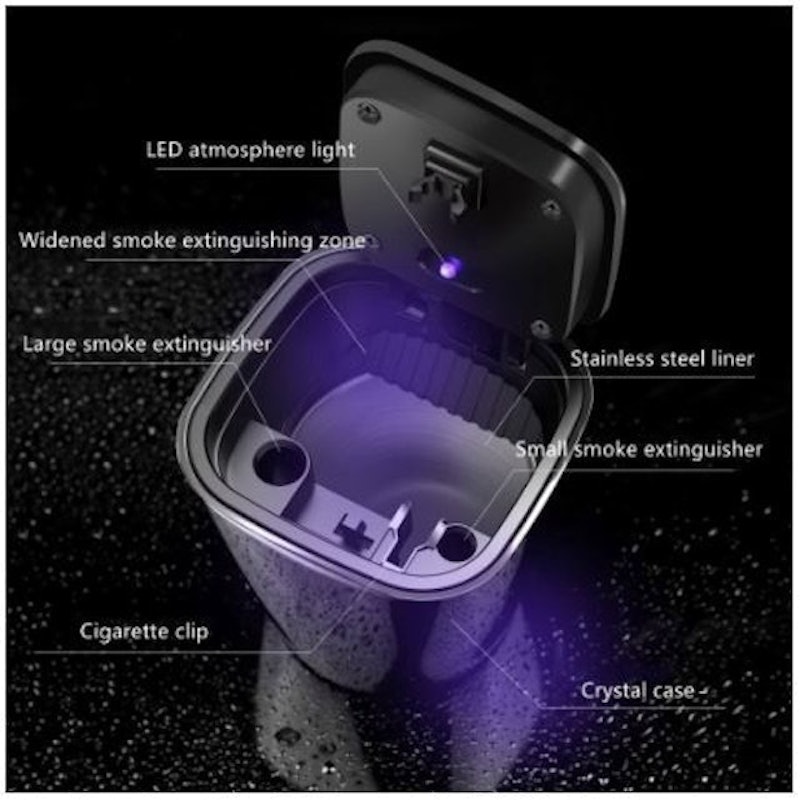 Asbak Mobil LED 4