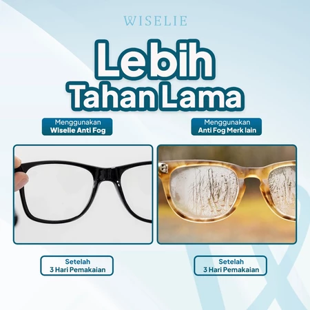 Wiselie Indonesia Gemilang  Wiselie Anti Fog Cleansing Spray for Glasses