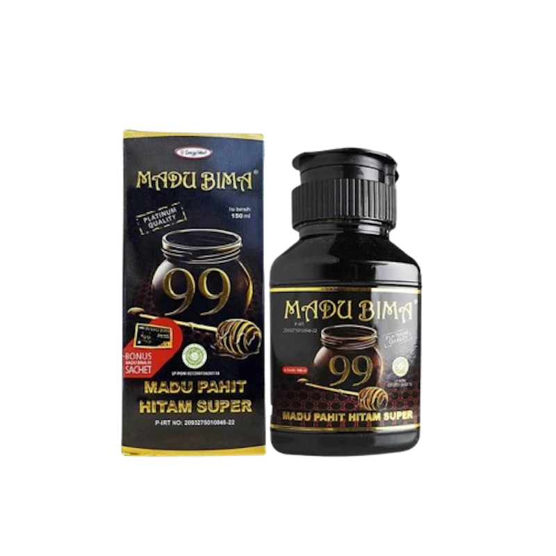 Madu Bima 99 Madu Pahit Hitam Super 1