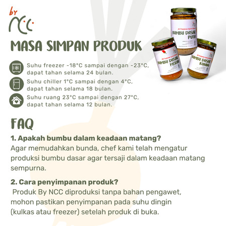 Cendana Boga Rasa By NCC Bundling Bumbu Dasar Merah Kuning Putih