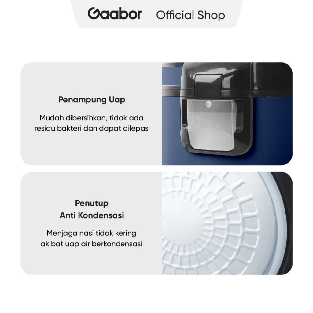 Gaabor Rice Cooker RC50M-BE01A