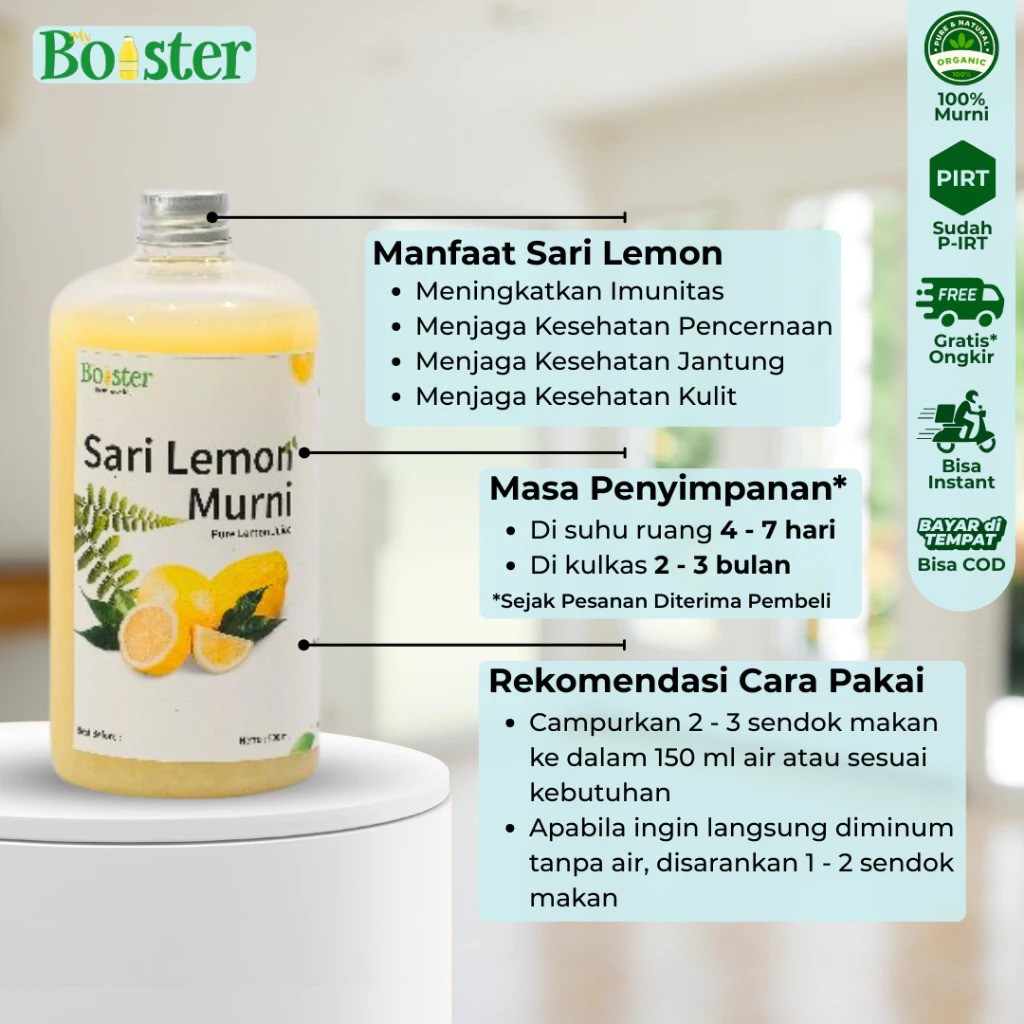  Booster Sari Lemon Murni