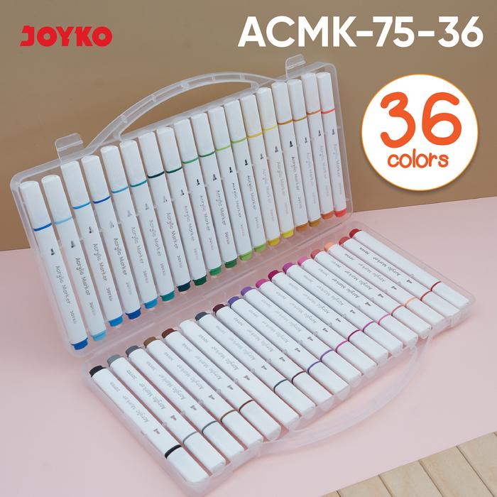 Atali Makmur JOYKO Acrylic Marker 36 warna ACMK-75