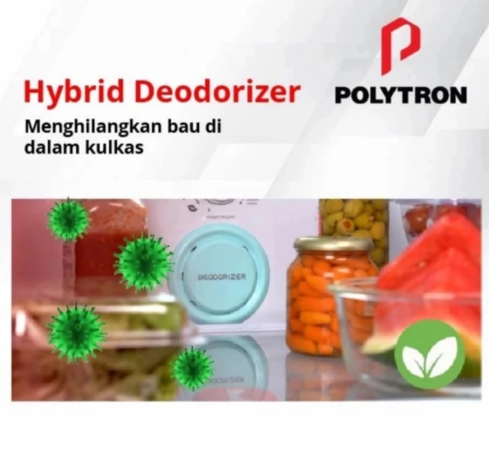 Hartono Istana Teknologi Polytron Kulkas 2 Pintu Belleza Big Liter Inverter With Vacuum Compartment 350 Liter PRM 495X