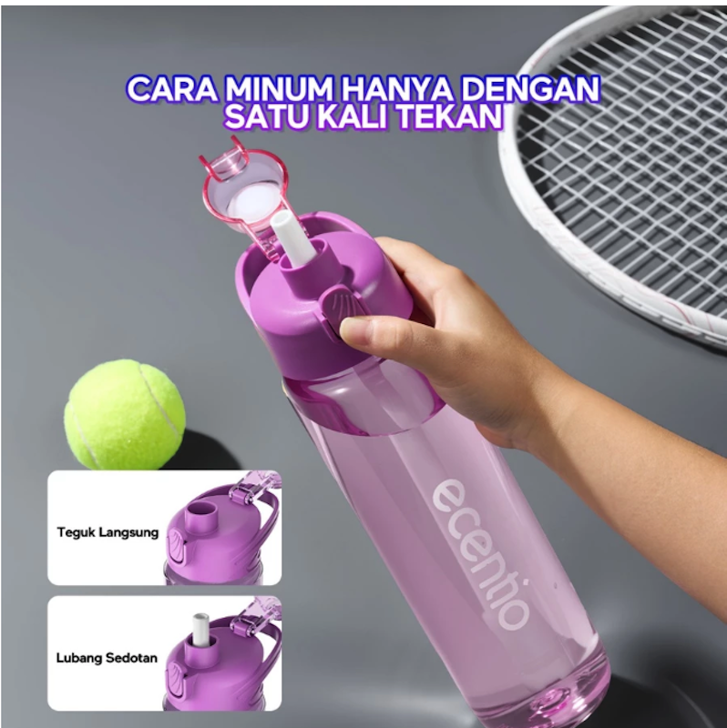 ecentio botol minum Disney Mickey Mouse 1000 ml 5
