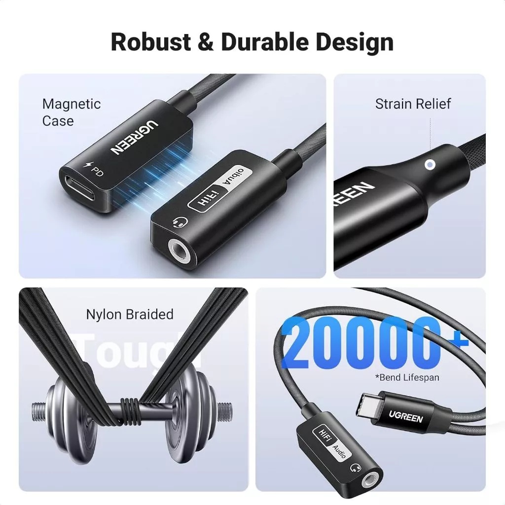 Ugreen Group UGREEN Magnetic Audio Splitter Type C 25837