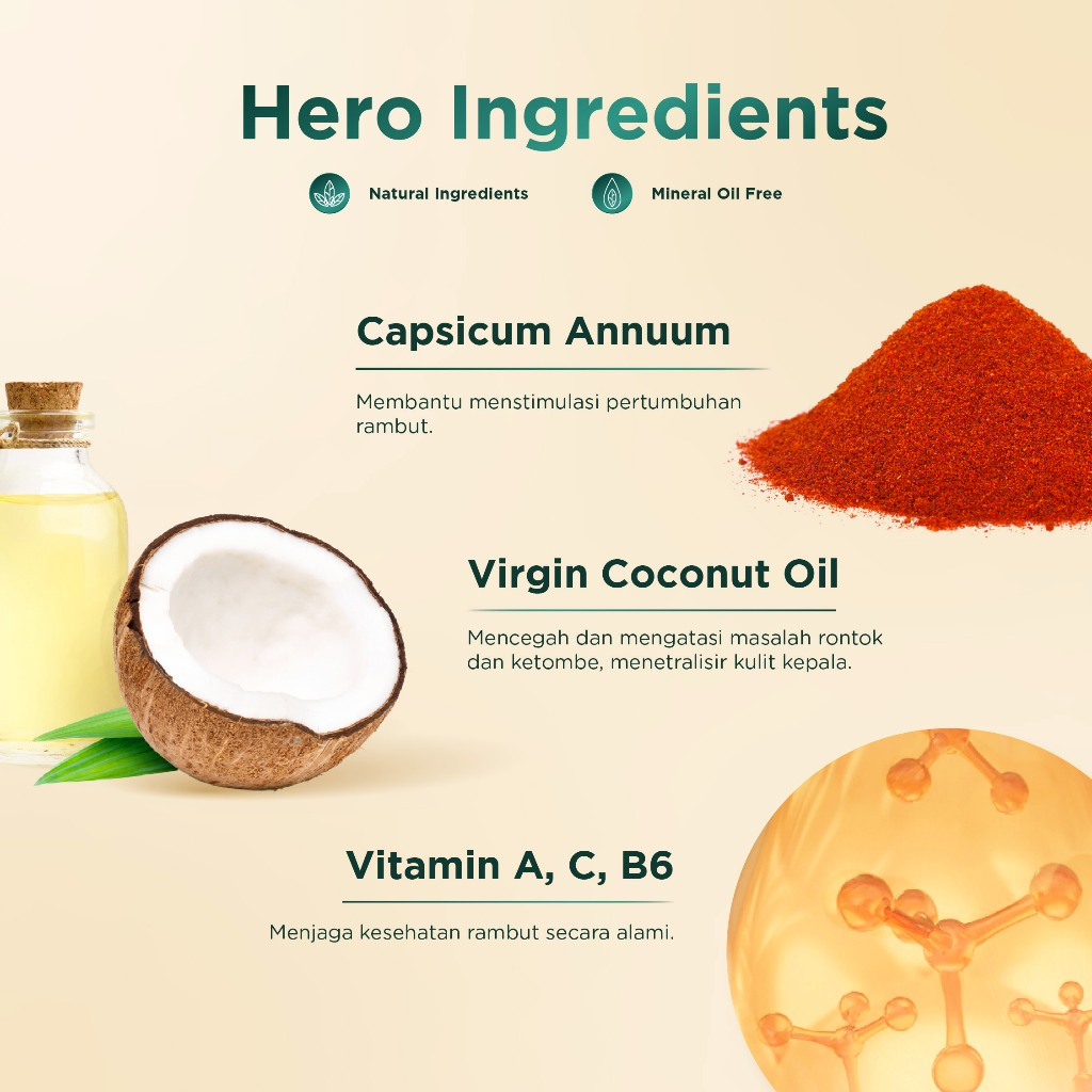 Ree Berkarya Natural Reé Derma Wellness Hot Oil Hair & Scalp Treatment 