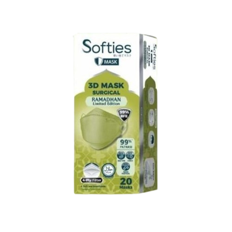 Softies 3D Mask Surgical Ramadhan Limited Edition