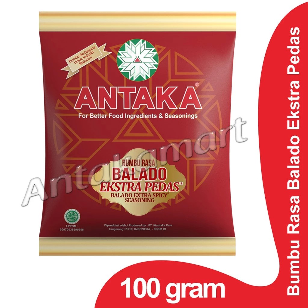Kiantaka Rasa Antaka Bumbu Rasa Balado Ekstra Pedas