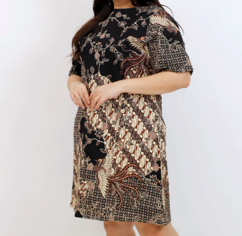 Bigisize Dress Batik Wanita Size Jumbo 4