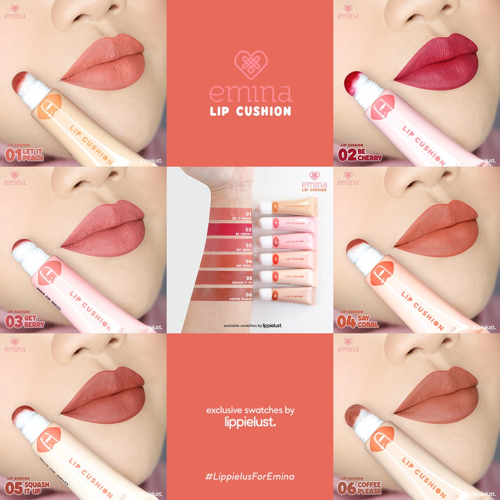 Paragon Technology and Innovation Emina Lip Cushion - Get Berry