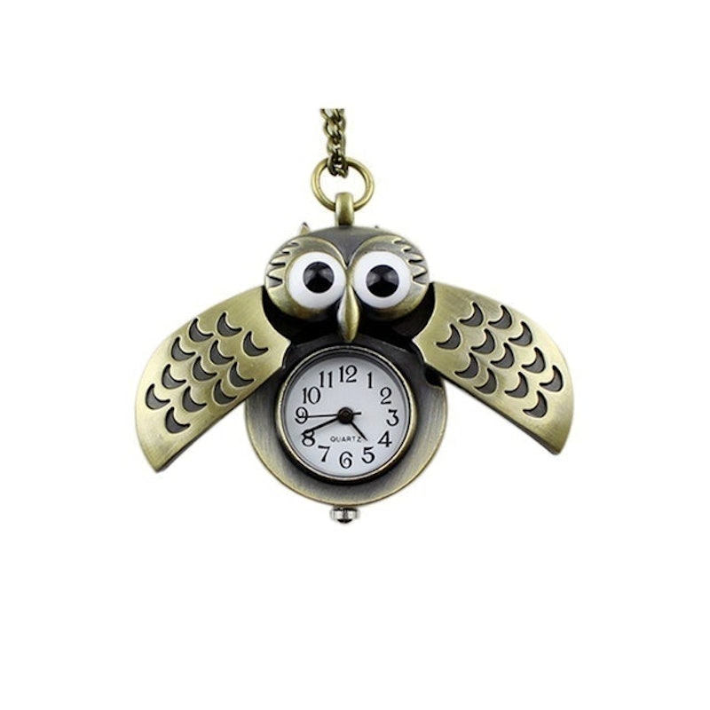 Jam Saku Liontin Burung Hantu 1