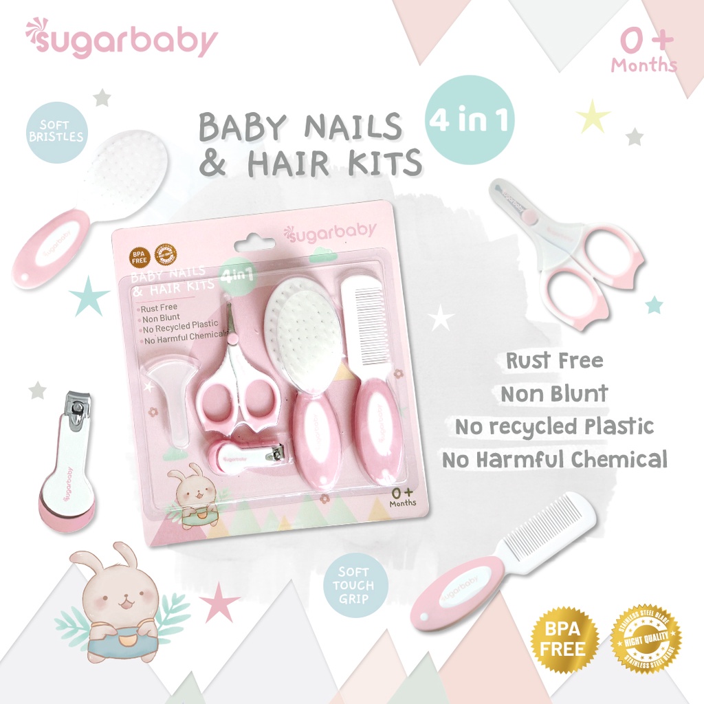  Sugarbaby 4in1 Baby Nail & Hair Kits