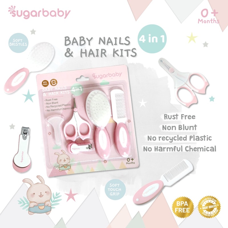 Sugarbaby 4 in 1 Baby Nail & Hair Kits 4