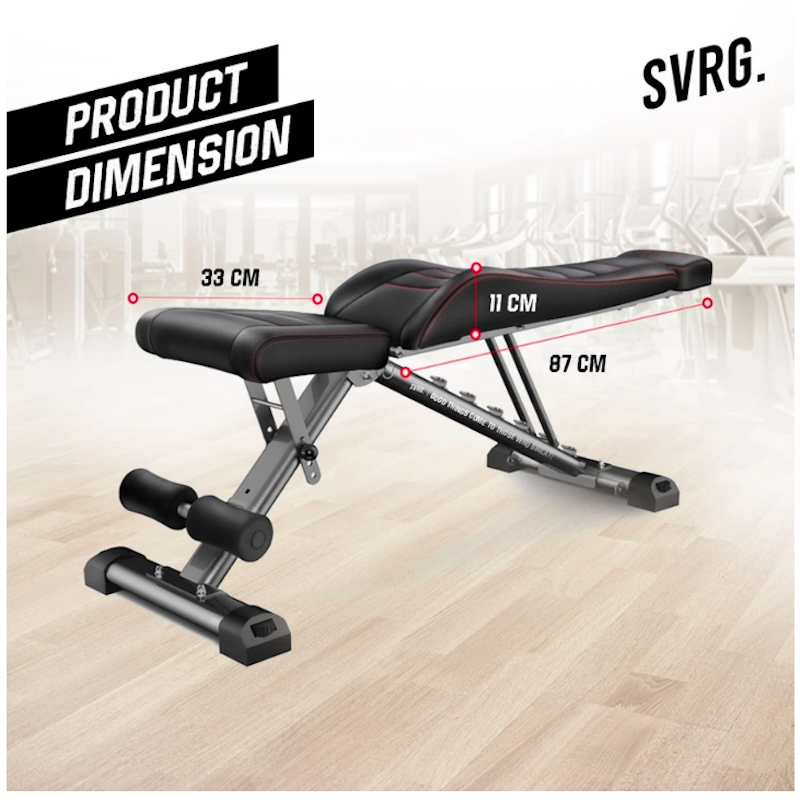 Svarga Adjustable Gym Bench 4
