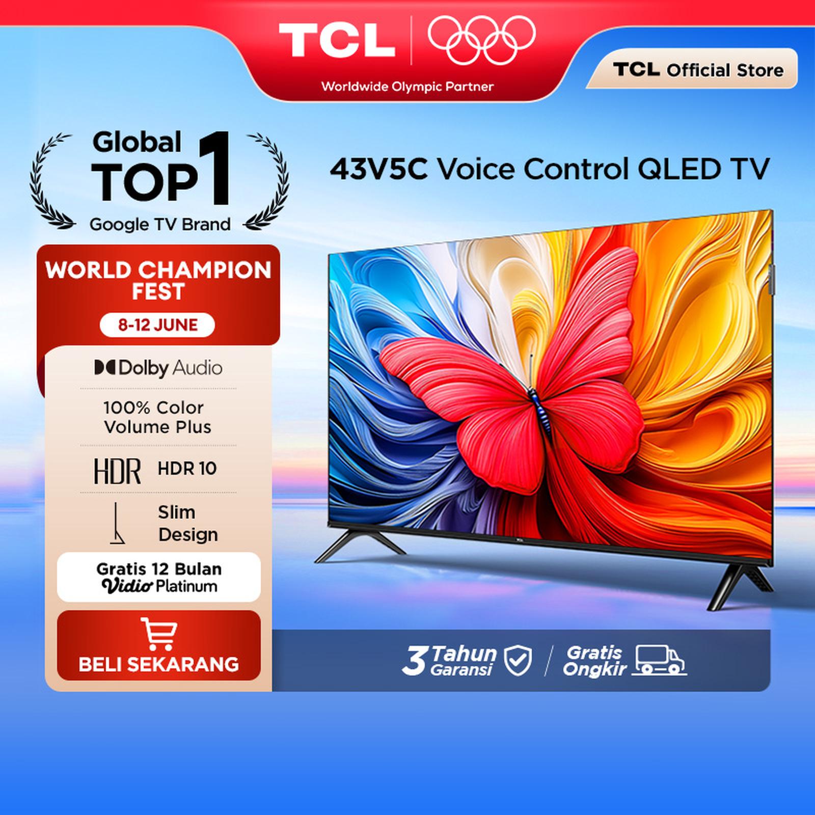 TCL QLED FHD TV 43 Inch 5