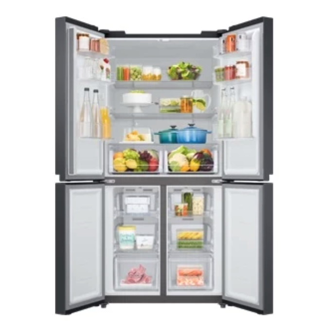 Samsung Electronics Samsung 511L Refrigerator FDR Twin Cooling Plus™ Gentle Black Matt RF48A4000B4/SE