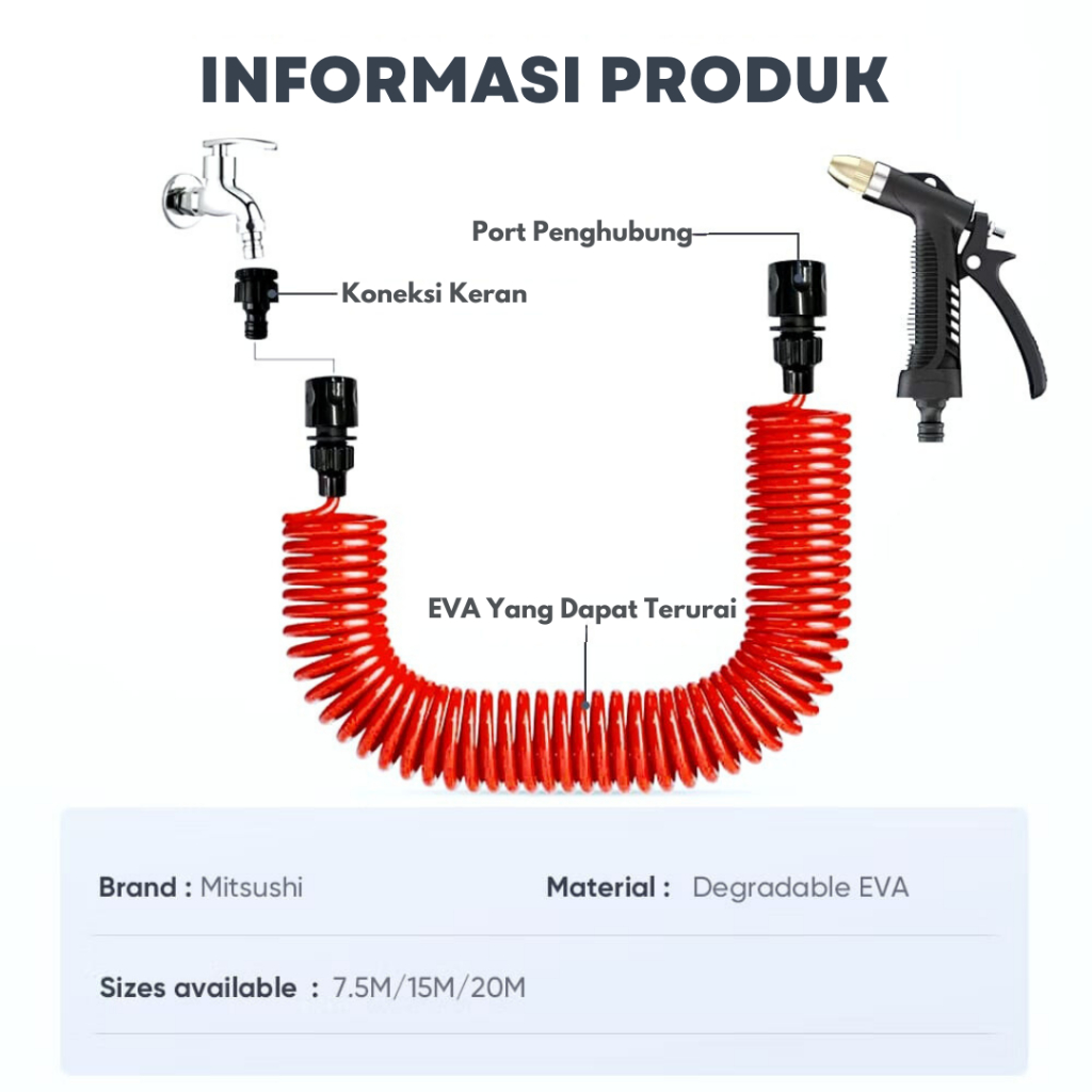 Zhejiang Mitsushi Tools Mitsushi Spring Hose
