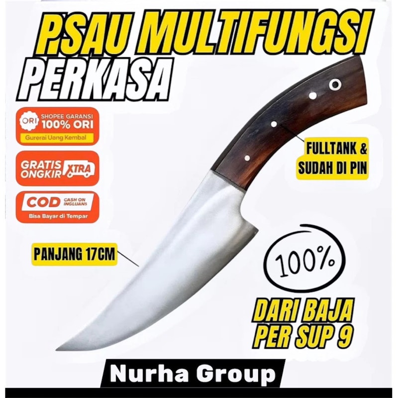 Nurha Pisau Sisit Iris Baja Per 4